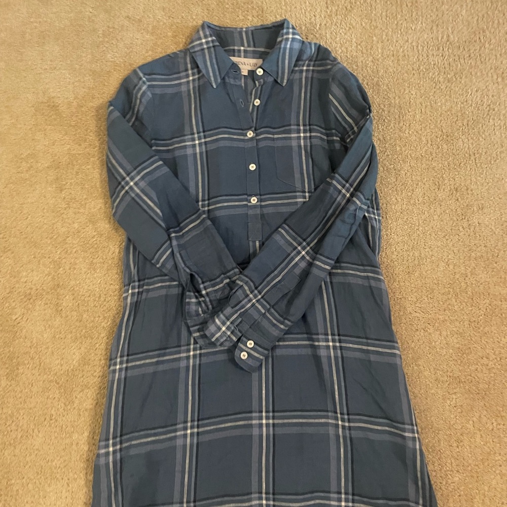Serena and Lily Shirtdress Small